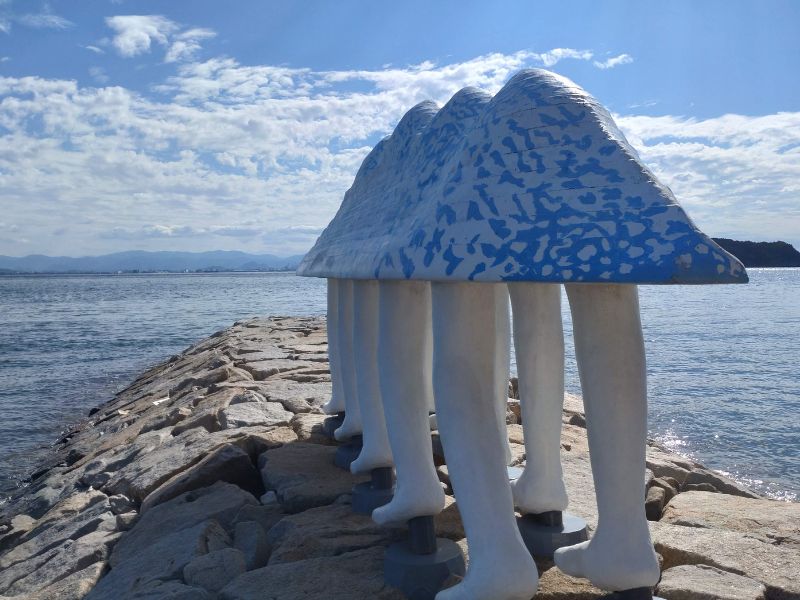 男木島歩く方船