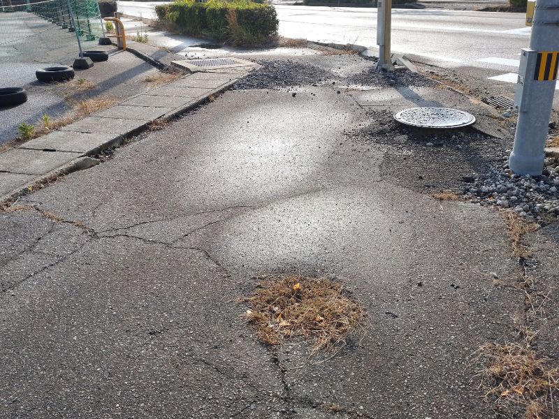 和倉温泉の道路